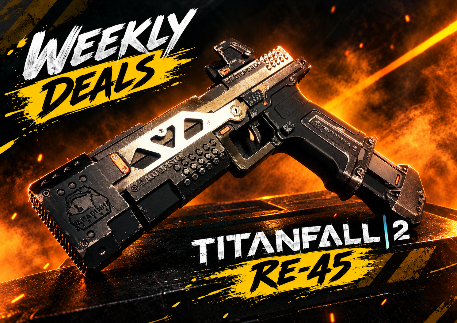 TITANFALL 2 RE-45 Replica